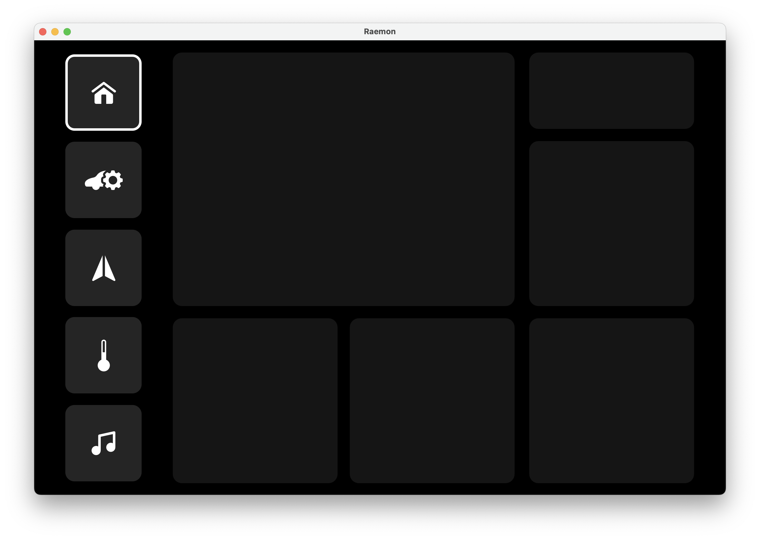Reamon UI Layout Design